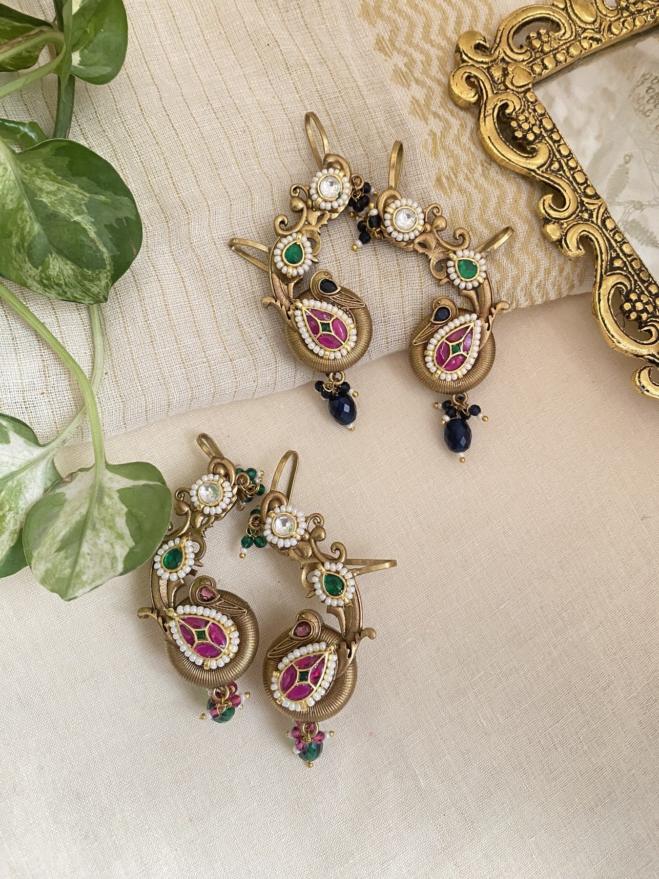 Kanchan Ear Cuff - handcrafted ear cuff by Aabhushan Jewellery