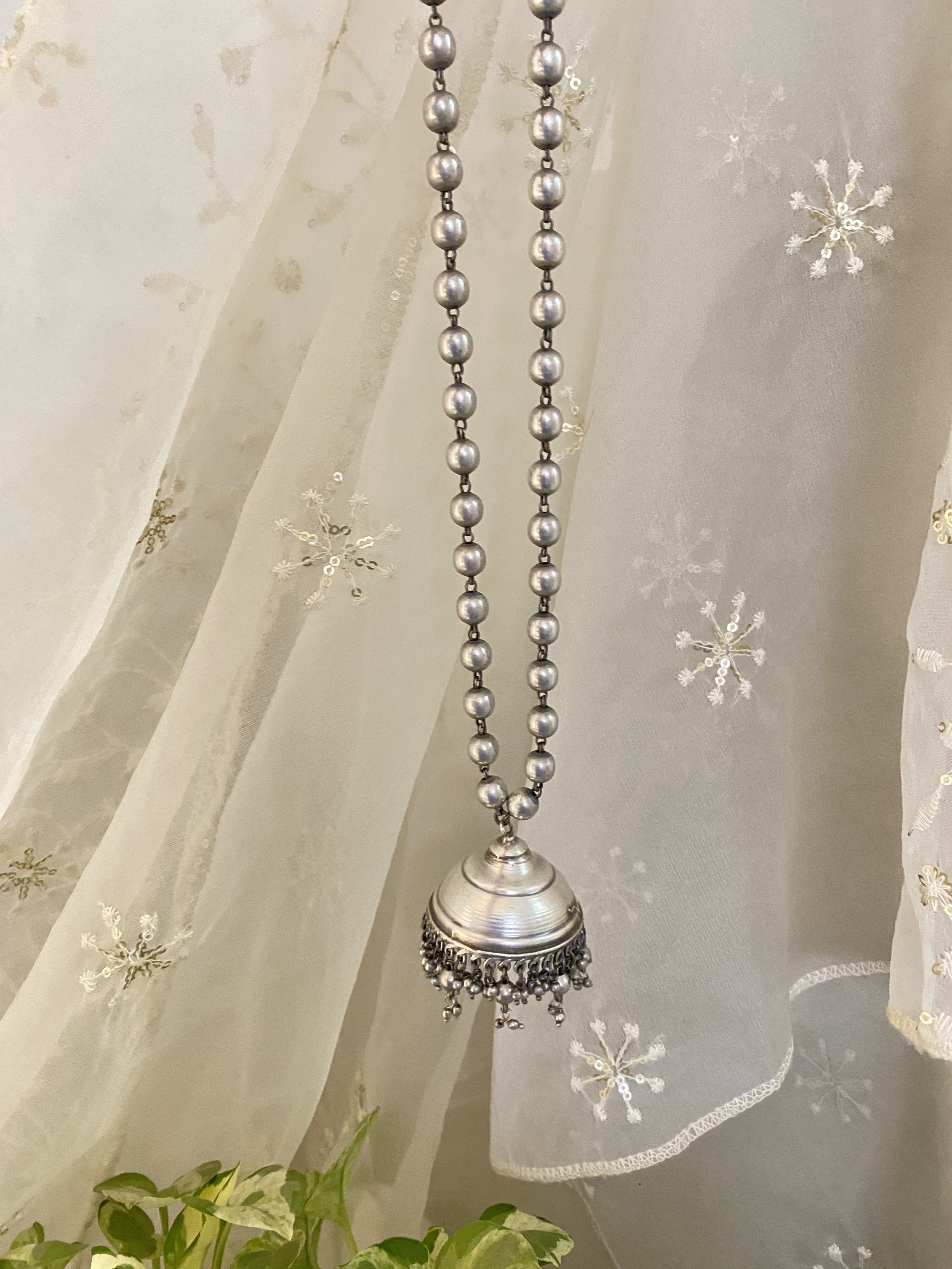 Kashi Long Necklace - handcrafted traditional jewellery by Aabhushan Jewellery