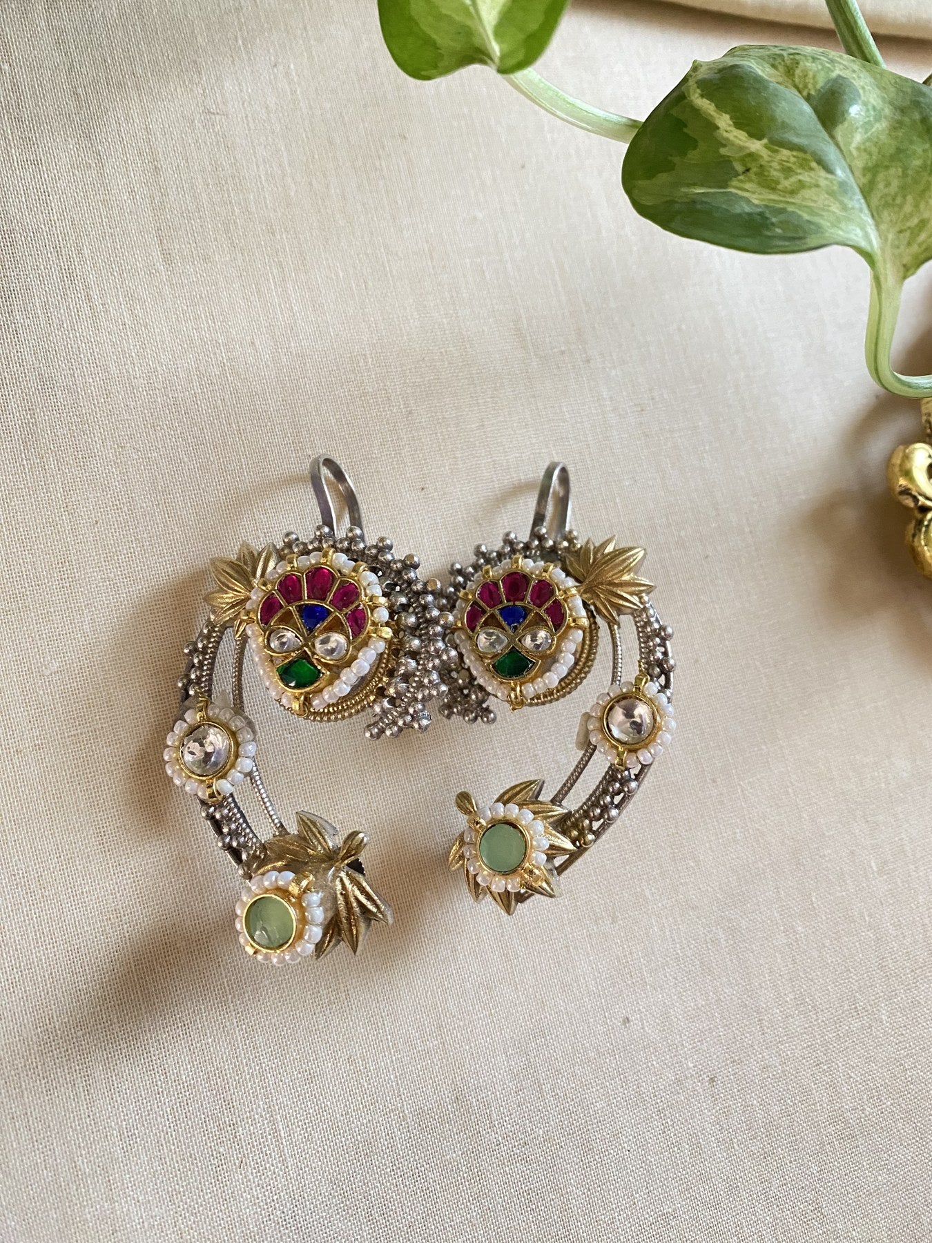 Manasvi Ear Cuff - handcrafted ear cuff by Aabhushan Jewellery