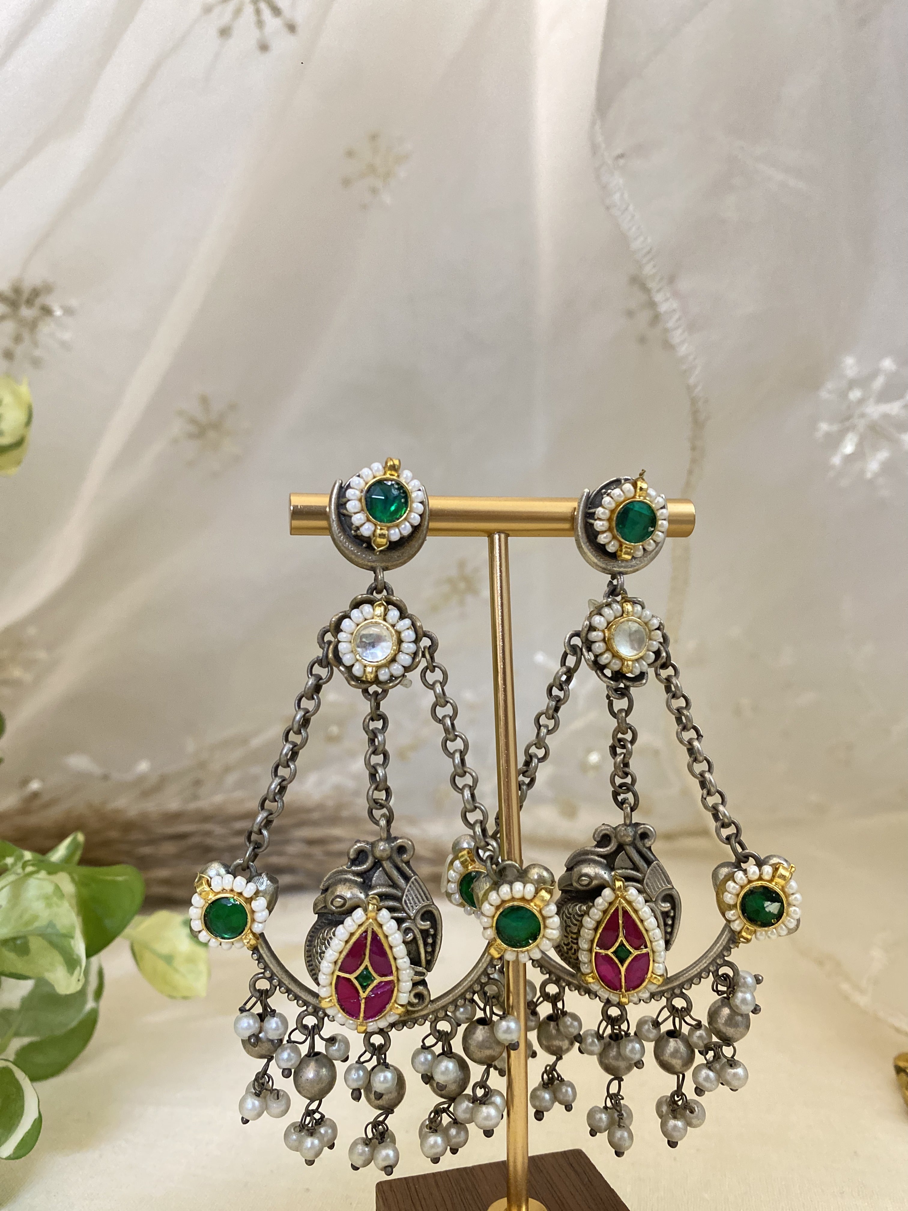 Mishty Earrings - handcrafted traditional earrings by Aabhushan Jewellery