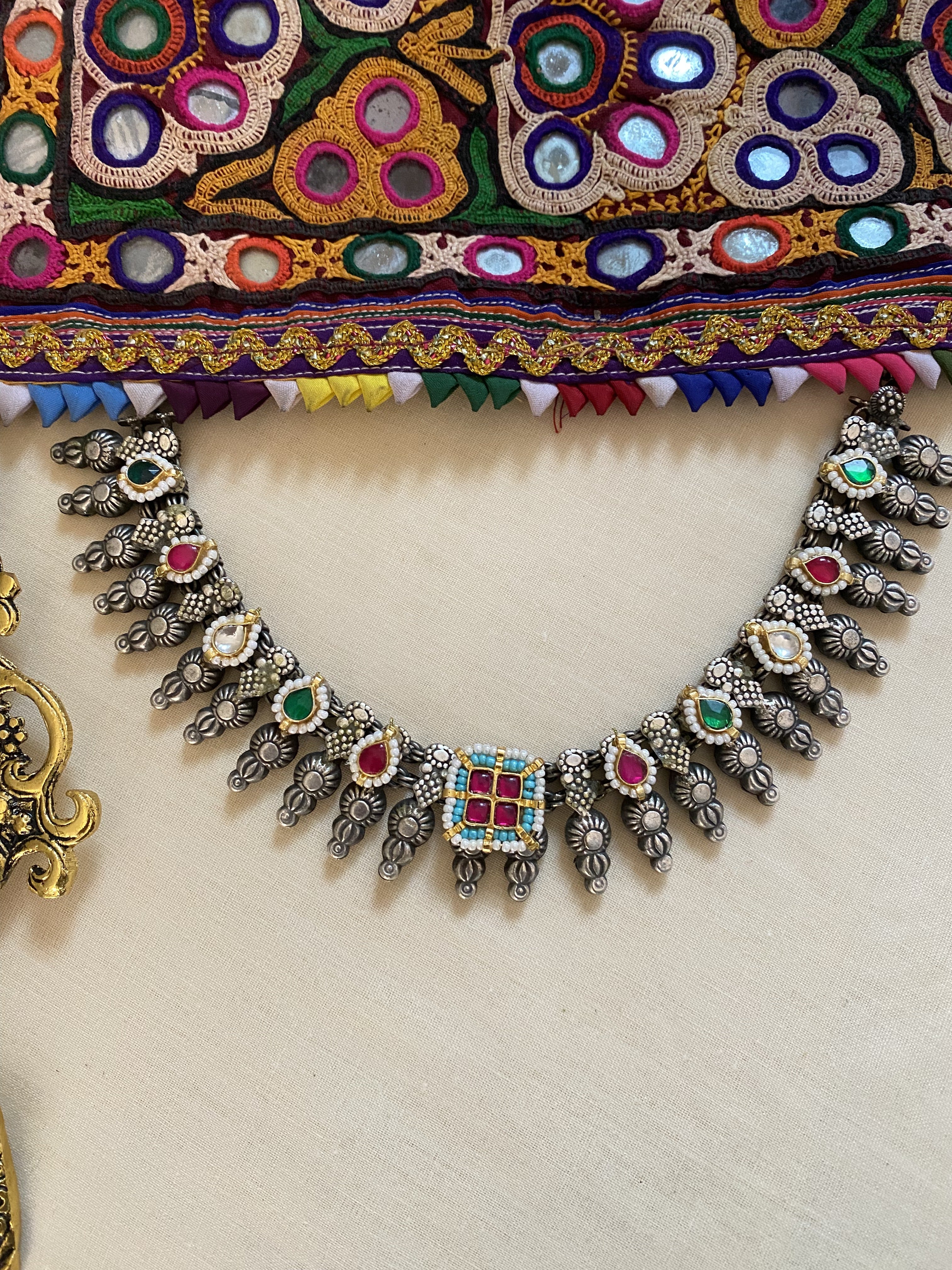 Mruda Necklace - handcrafted traditional jewellery by Aabhushan Jewellery