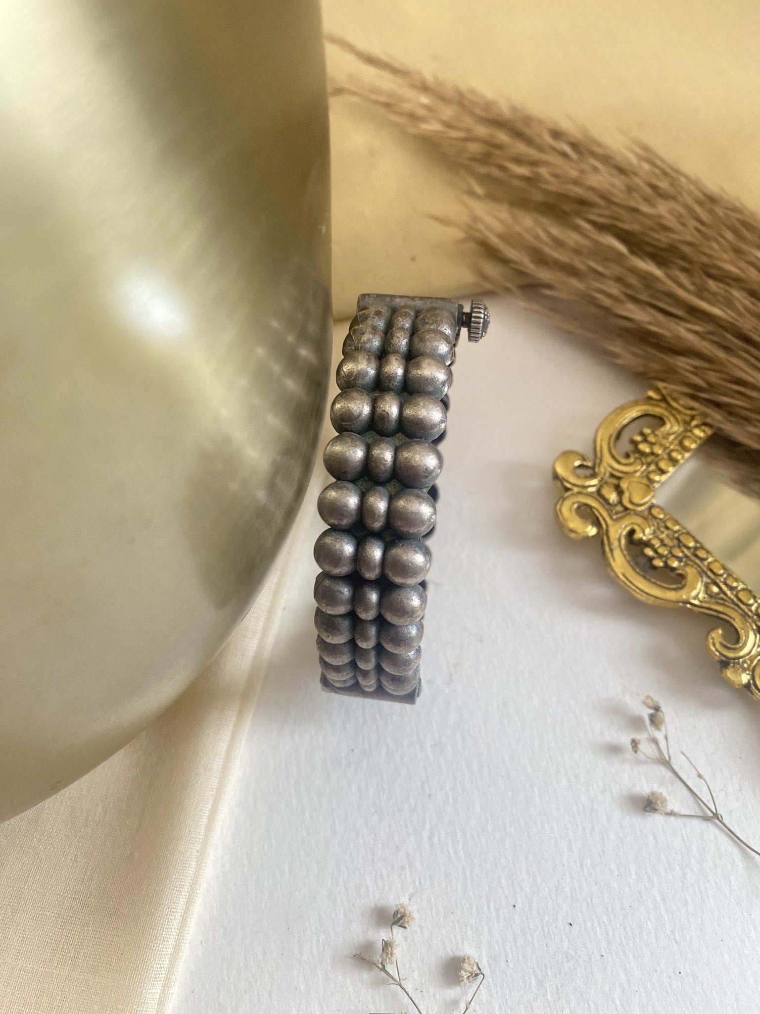 Radha Bangle - handcrafted brass jewellery by Aabhushan