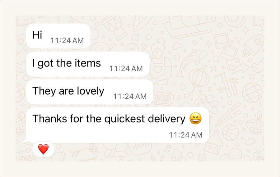 Customer review for Aabhushan Jewellery