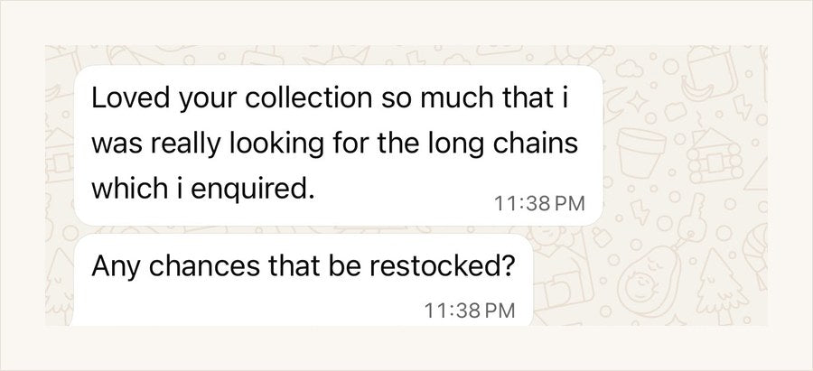 Customer review for Aabhushan Jewellery