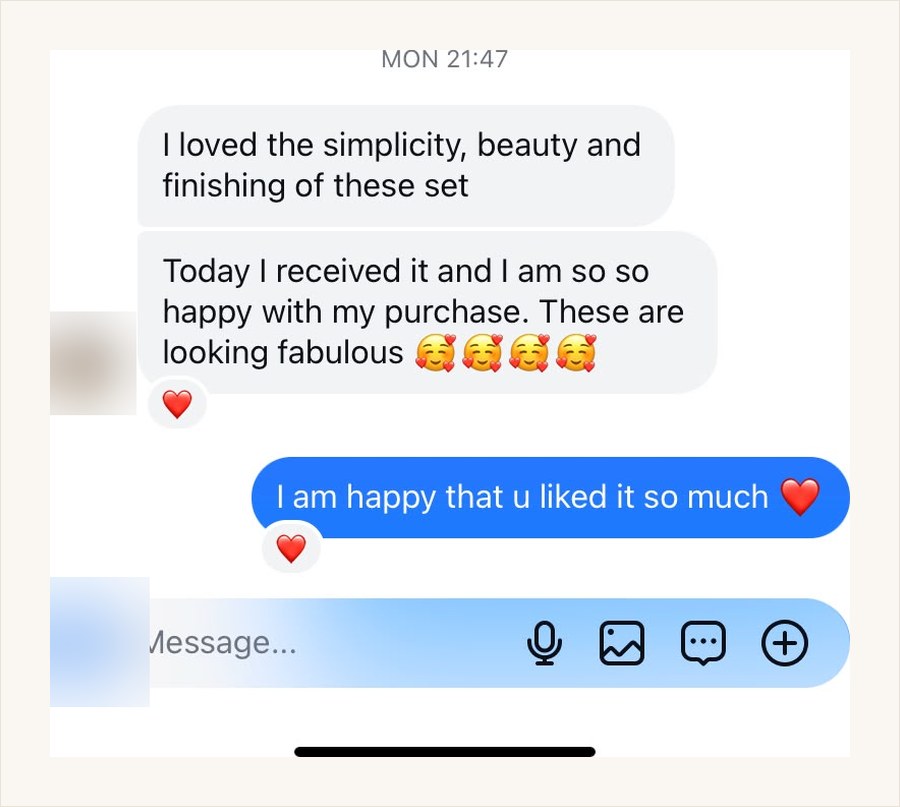 Customer review for Aabhushan Jewellery