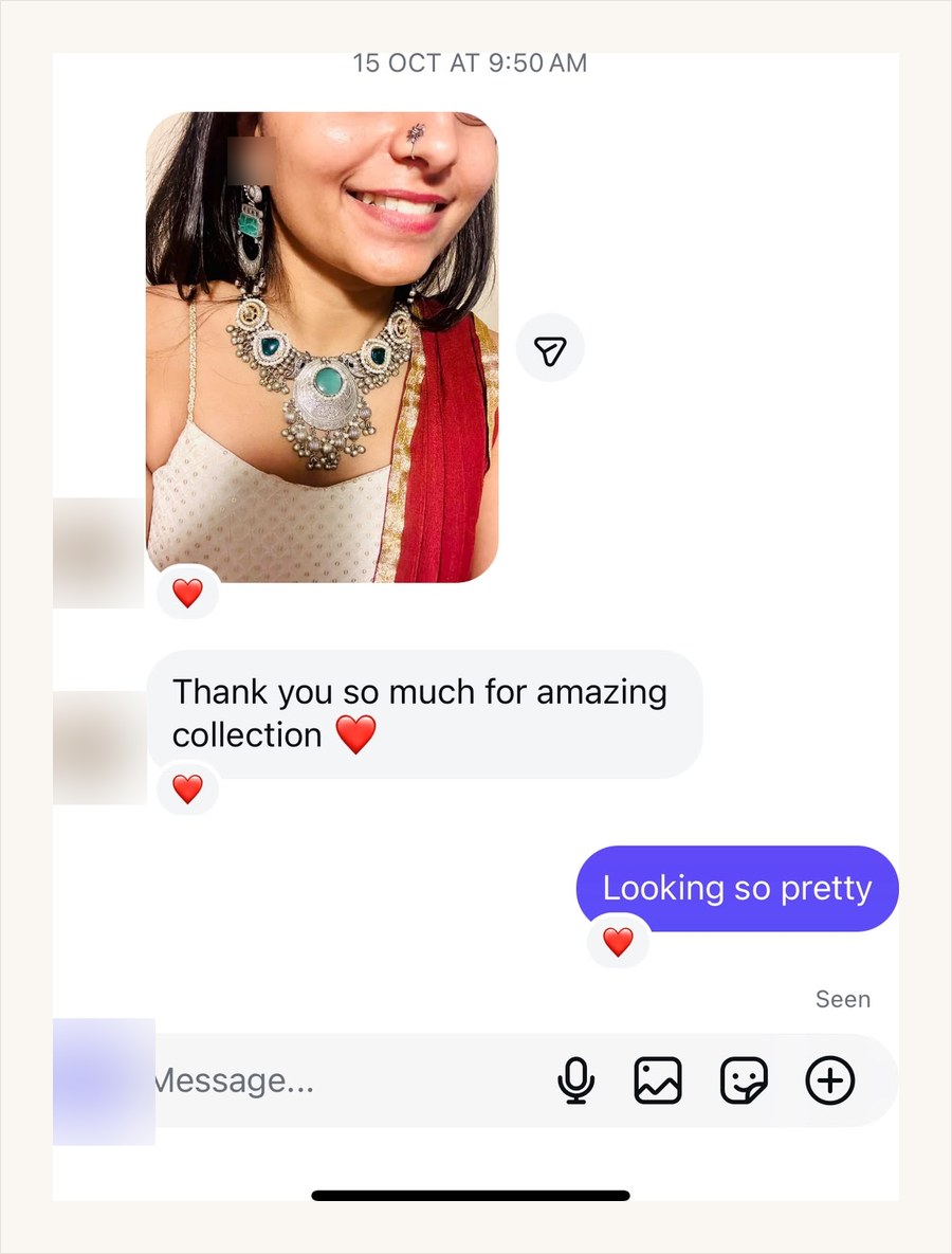 Customer review for Aabhushan Jewellery