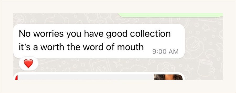 Customer review for Aabhushan Jewellery