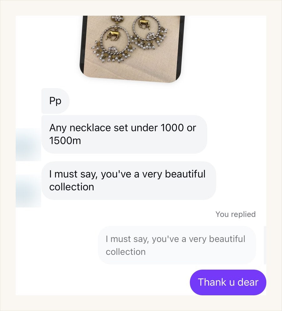 Customer review for Aabhushan Jewellery